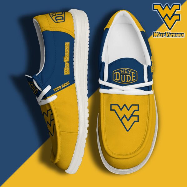 Tubopro West Virginia Mountaineers Personalized Hey Dude Shoes For Men And Women
