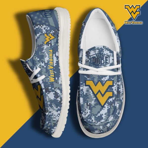 Tubopro West Virginia Mountaineers Personalized Hey Dude Shoes For Men And Women