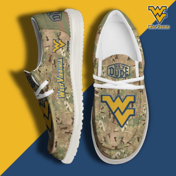Tubopro West Virginia Mountaineers Personalized Hey Dude Shoes For Men And Women