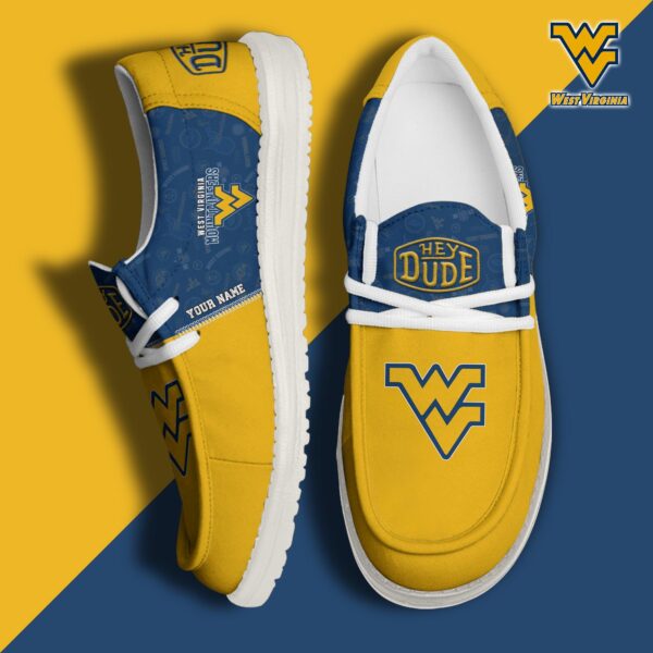 Tubopro West Virginia Mountaineers Personalized Hey Dude Shoes For Men And Women