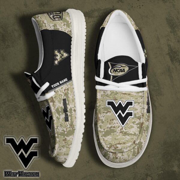 Tubopro West Virginia Mountaineers Personalized Hey Dude Shoes For Men And Women