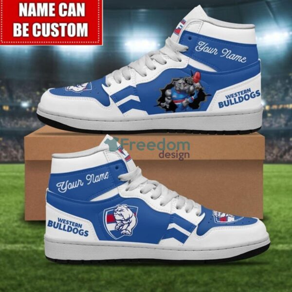 Tubopro Western Bulldogs AJ1 High Sneakers Shoes For Men And Women