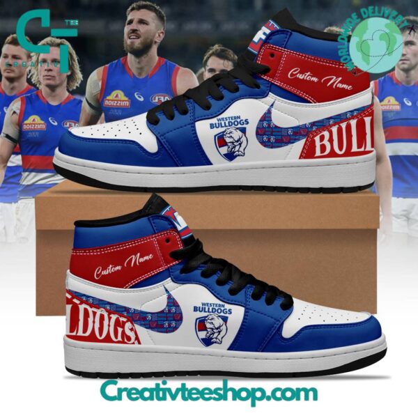 Tubopro Western Bulldogs AJ1 High Sneakers Shoes For Men And Women