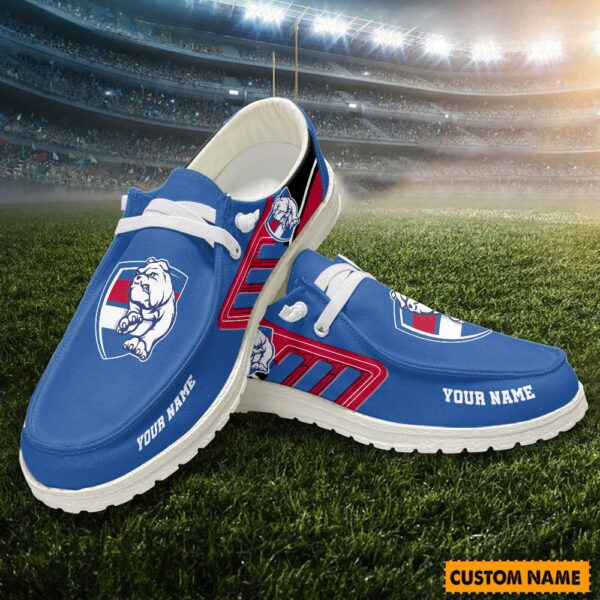Tubopro Western Bulldogs Personalized Hey Dude Shoes For Men And Women