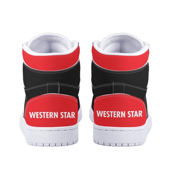 Tubopro Western Star AJ1 High Sneakers Shoes For Men And Women - Image 4