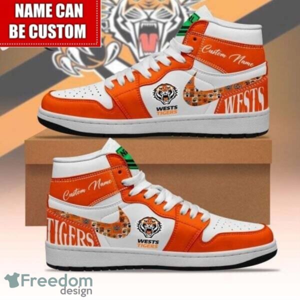 Tubopro Wests Tigers AJ1 High Sneakers Shoes For Men And Women