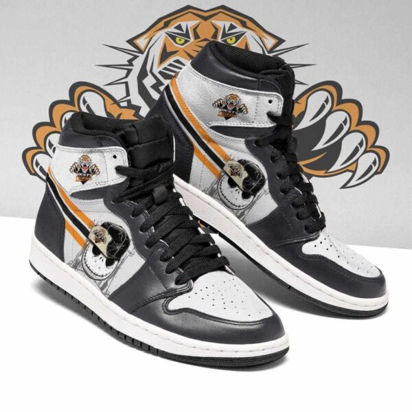 Tubopro Wests Tigers NRL AJ1 High Sneakers Shoes For Men And Women