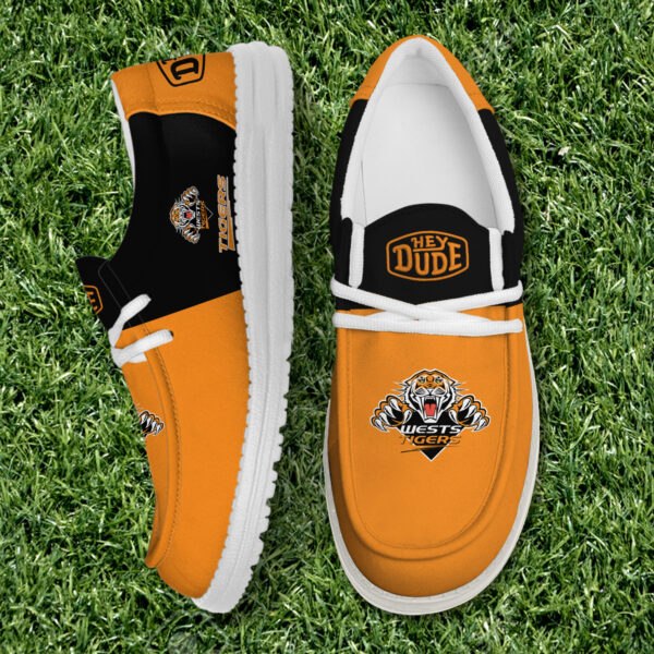 Tubopro Wests Tigers Personalized Hey Dude Shoes For Men And Women