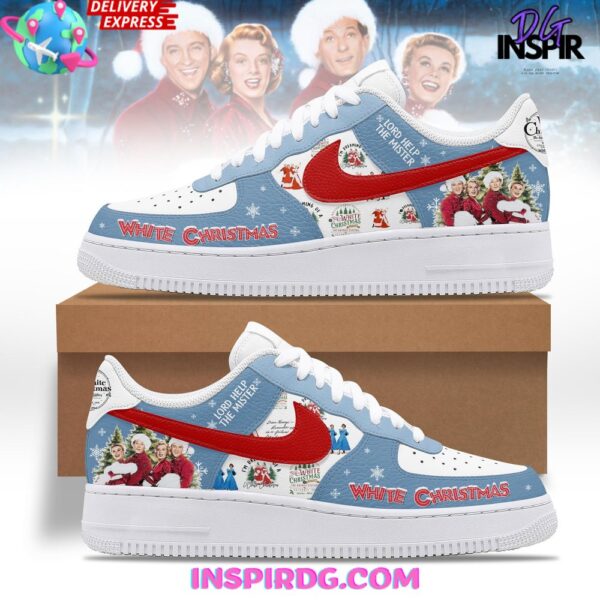 Tubopro White Christmas Anniversary Air Low-Top Sneakers Shoes For Men And Women