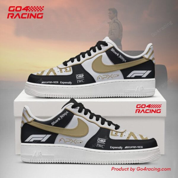 Tubopro White F1 The Movie Air Low-Top Sneakers Shoes For Men And Women