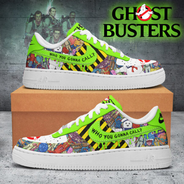 Tubopro Who You Gonna Call Air Low-Top Sneakers Shoes For Men And Women - Image 2