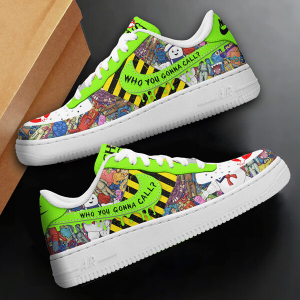Tubopro Who You Gonna Call Air Low-Top Sneakers Shoes For Men And Women