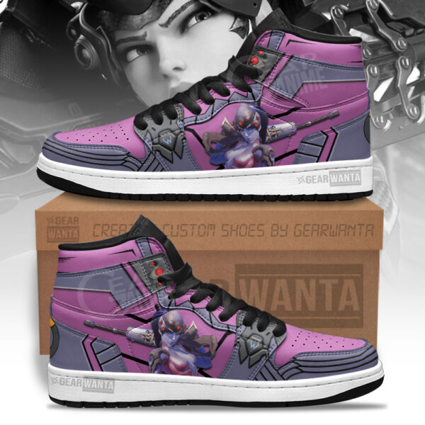 Tubopro Widowmaker Overwatch AJ1 High Sneakers Shoes For Men And Women