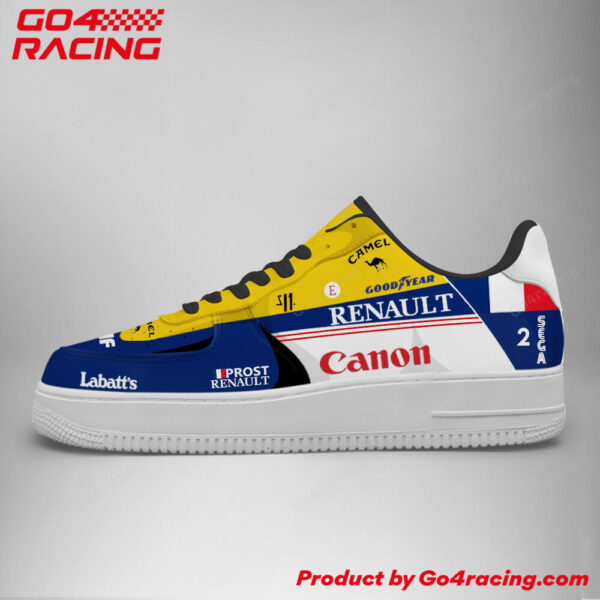 Tubopro Williams Formula Air Low-Top Sneakers Shoes For Men And Women - Image 2