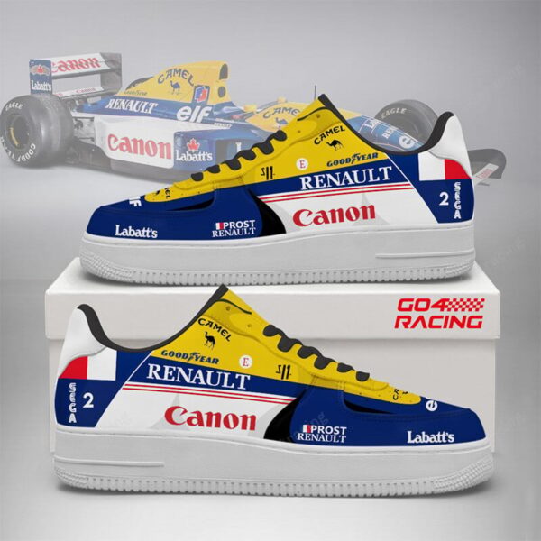 Tubopro Williams Formula Air Low-Top Sneakers Shoes For Men And Women