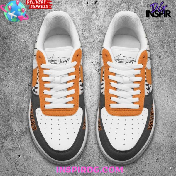 Tubopro Willie Mays Giants Legend Air Low-Top Sneakers Shoes For Men And Women - Image 3