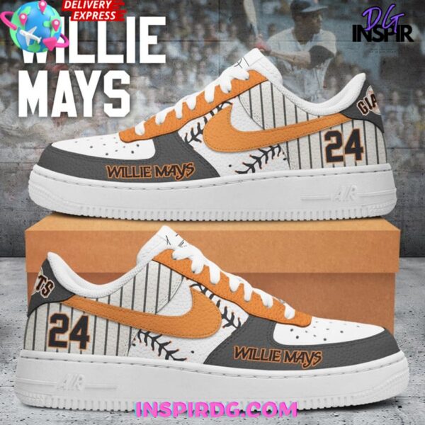 Tubopro Willie Mays Giants Legend Air Low-Top Sneakers Shoes For Men And Women