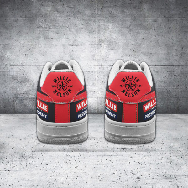 Tubopro Willie Nelson Air Low-Top Sneakers Shoes For Men And Women - Image 3