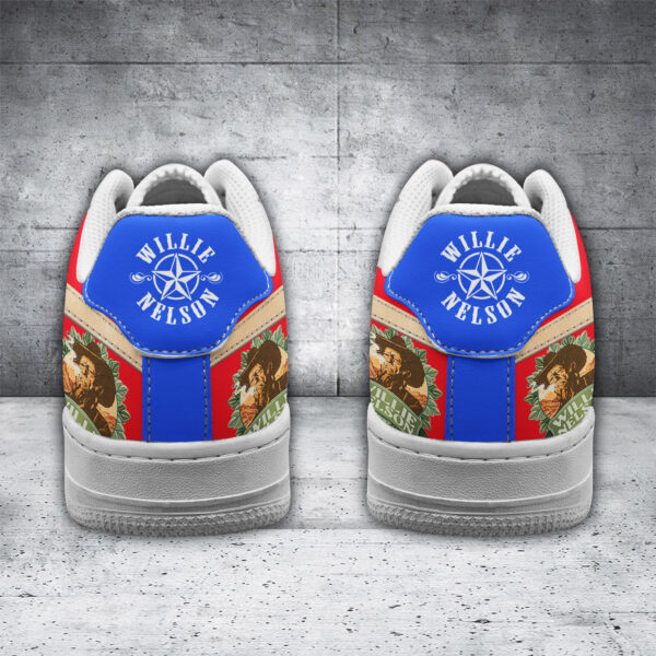Tubopro Willie Nelson Air Low-Top Sneakers Shoes For Men And Women - Image 4