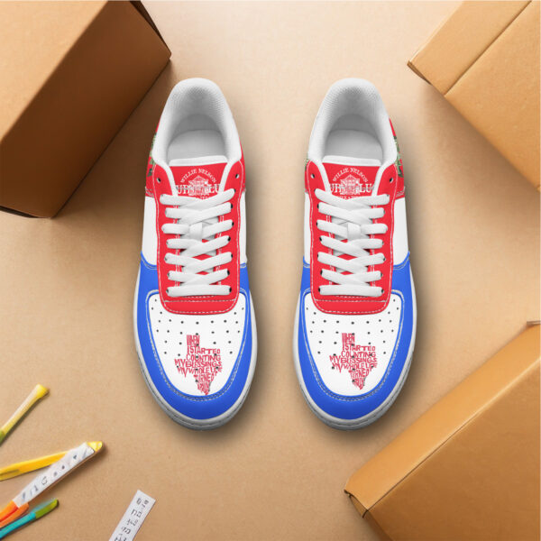 Tubopro Willie Nelson Air Low-Top Sneakers Shoes For Men And Women - Image 3