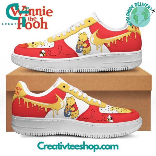 Tubopro Winnie The Pooh Air Low-Top Sneakers Shoes For Men And Women