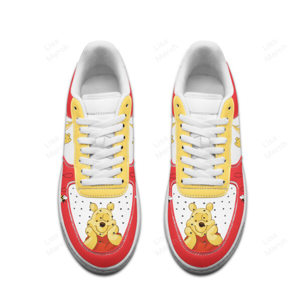 Tubopro Winnie-the-Pooh Air Low-Top Sneakers Shoes For Men And Women - Image 2