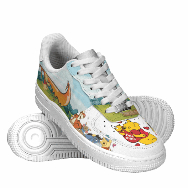 Tubopro Winnie The Pooh Air Low-Top Sneakers Shoes For Men And Women - Image 5