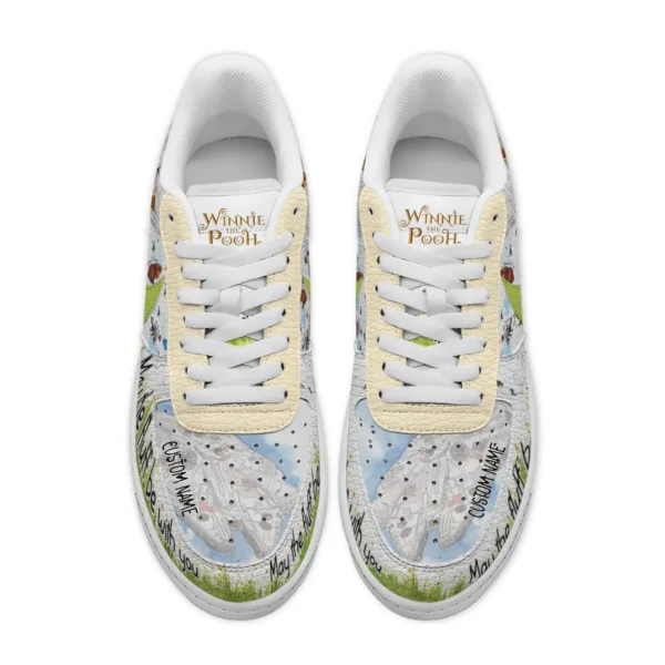 Tubopro Winnie the Pooh Air Low-Top Sneakers Shoes For Men And Women - Image 4