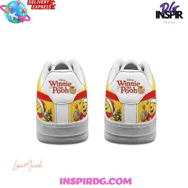 Tubopro Winnie the Pooh Air Low-Top Sneakers Shoes For Men And Women - Image 3