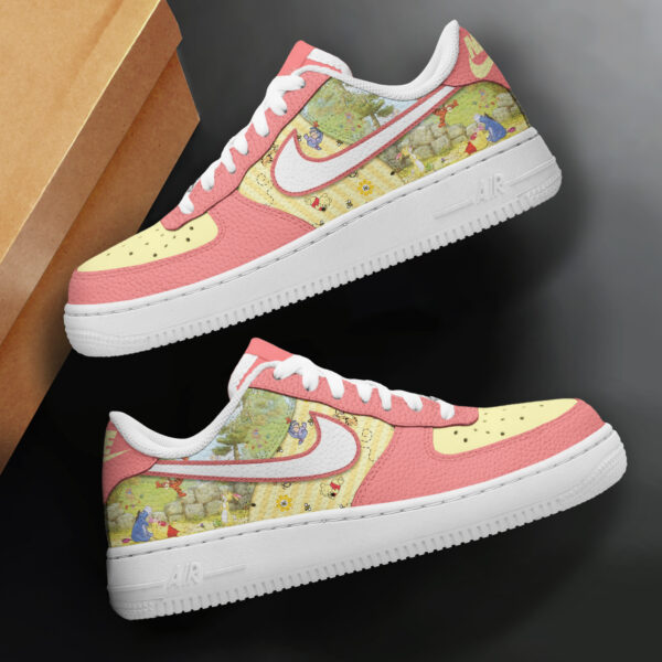 Tubopro Winnie The Pooh Air Low-Top Sneakers Shoes For Men And Women - Image 2