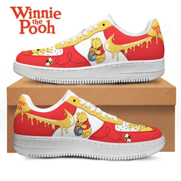Tubopro Winnie-the-Pooh Air Low-Top Sneakers Shoes For Men And Women