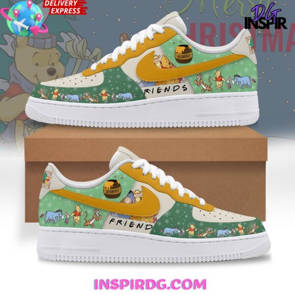 Tubopro Winnie the Pooh Air Low-Top Sneakers Shoes For Men And Women
