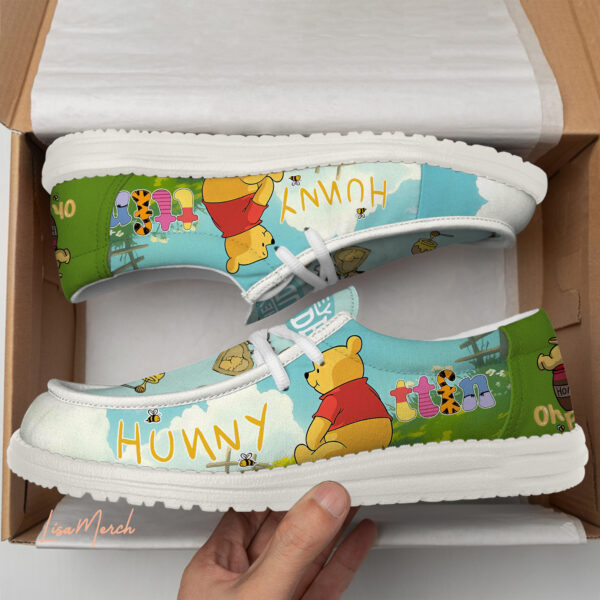 Tubopro Winnie-the-Pooh Hey Dude Shoes For Men And Women - Image 2