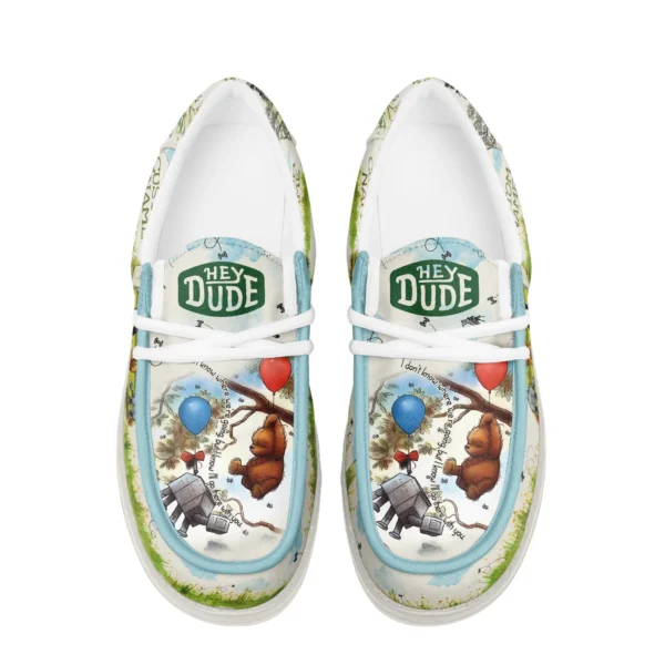 Tubopro Winnie The Pooh Personalized Hey Dude Shoes For Men And Women - Image 4
