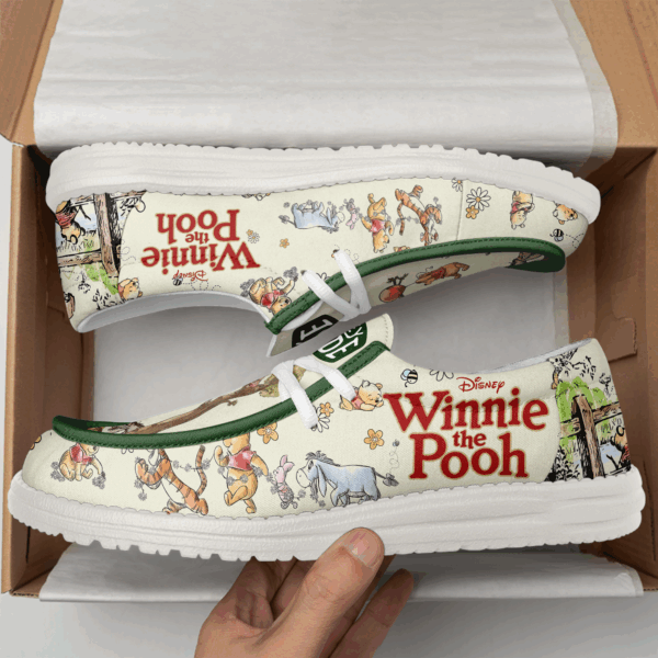 Tubopro Winnie The Pooh Personalized Hey Dude Shoes For Men And Women - Image 4