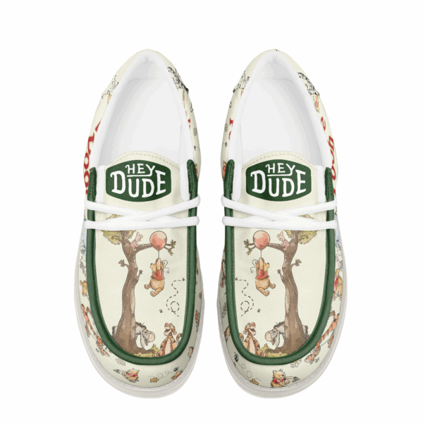 Tubopro Winnie The Pooh Personalized Hey Dude Shoes For Men And Women - Image 3
