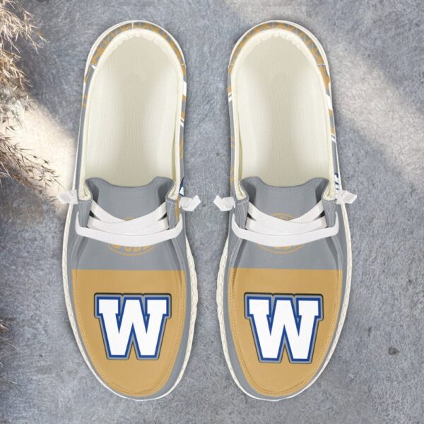 Tubopro Winnipeg Blue Bombers Personalized Hey Dude Shoes For Men And Women - Image 2