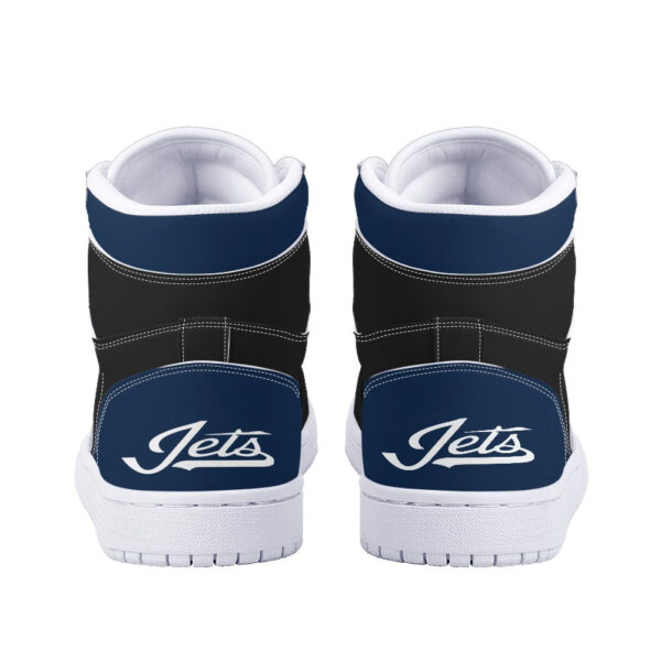 Tubopro Winnipeg Jets AJ1 High Sneakers Shoes For Men And Women - Image 4