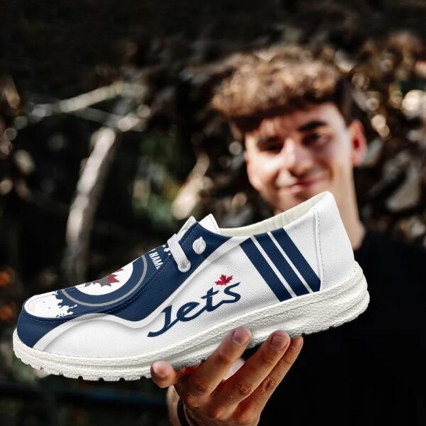 Tubopro Winnipeg Jets Hey Dude Shoes For Men And Women - Image 3