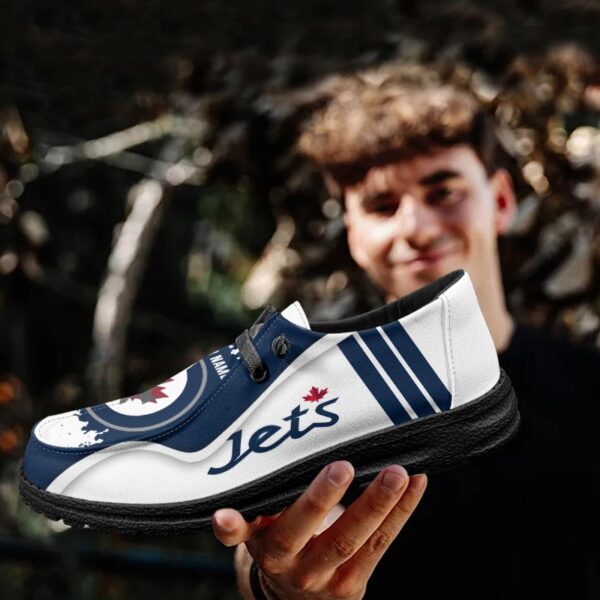 Tubopro Winnipeg Jets Hey Dude Shoes For Men And Women - Image 4