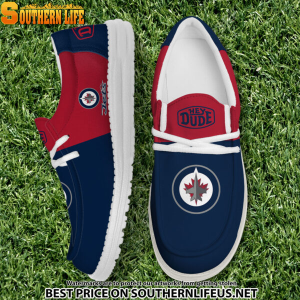 Tubopro Winnipeg Jets Personalized Hey Dude Shoes For Men And Women