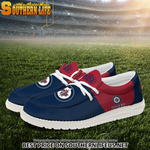 Tubopro Winnipeg Jets Personalized Hey Dude Shoes For Men And Women - Image 2
