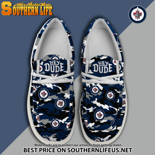 Tubopro Winnipeg Jets Personalized Hey Dude Shoes For Men And Women