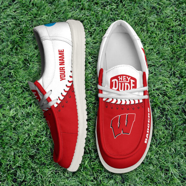 Tubopro Wisconsin Badgers Hey Dude Shoes For Men And Women
