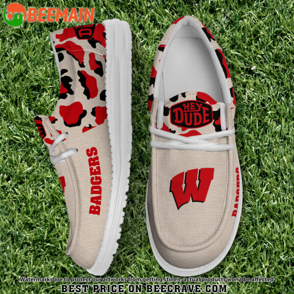 Tubopro Wisconsin Badgers Hey Dude Shoes For Men And Women