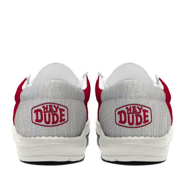 Tubopro Wisconsin Badgers Personalized Hey Dude Shoes For Men And Women - Image 5