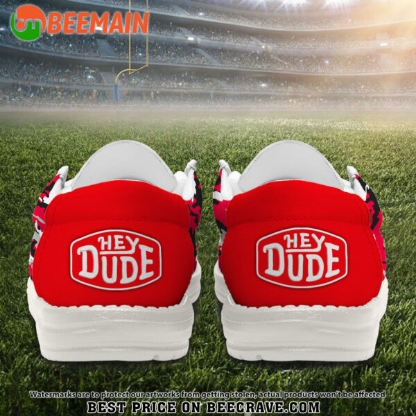 Tubopro Wisconsin Badgers Personalized Hey Dude Shoes For Men And Women - Image 3