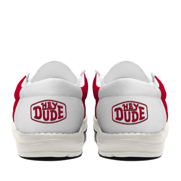 Tubopro Wisconsin Badgers Personalized Hey Dude Shoes For Men And Women - Image 5