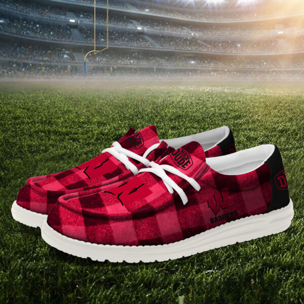 Tubopro Wisconsin Badgers Personalized Hey Dude Shoes For Men And Women - Image 3