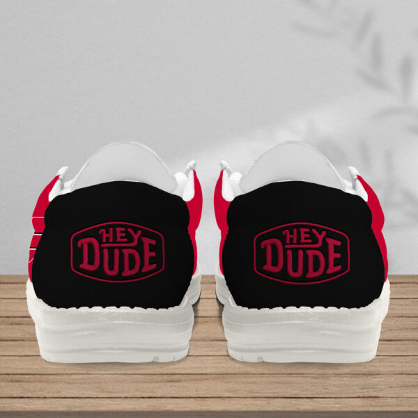 Tubopro Wisconsin Badgers Personalized Hey Dude Shoes For Men And Women - Image 4